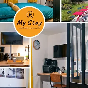 Appartement Belle Privée, Cosy, Wifi, Netflix, Idéalement Placée France